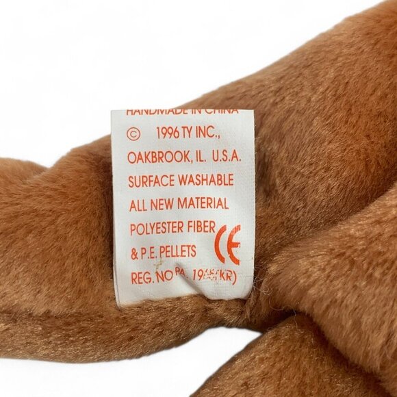 TY Beanie Babies "Sly" The Fox 8" Plush Toy Collectible 1996 NWT - Picture 5 of 6